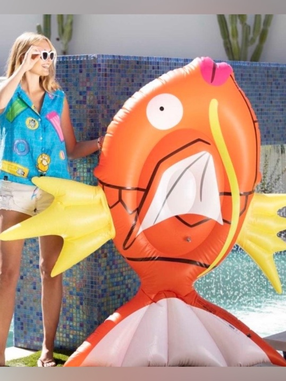 Pokémon Summer Days Pool Float: Magikarp NWT SEALED
